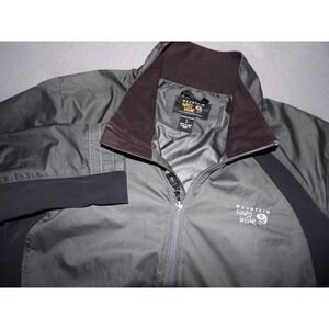 Mountain Hardwear Gray Zip-Up Light Weight Windbreaker Jacket Women's XL